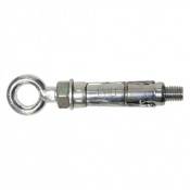 M8 Eye Shield Anchor Zinc Plated Pack 50