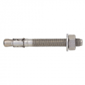 M10x60 Through Anchor Zinc Plated Friulsider Pack 50