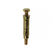 M10:50L Loose Shield Anchor Zinc & Yellow Plated JCP Ankerit Pack 50