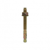 M6x55 Through Anchor Zinc & Yellow Plated JCP Pack 100