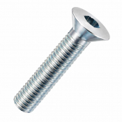 M24x90 Socket Countersunk Screw Din7991 Zinc Plated Pack 10