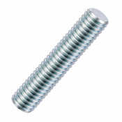 M8x25 Stud DIN 975 Zinc Plated Gr.4.8 Pack 50