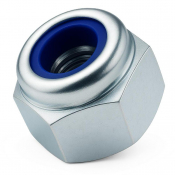 M8 Type P Nyloc Nut Din982 Zinc Plated Gr.8 Pack 20