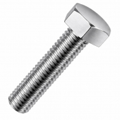 M33x180 Hex Setscrew DIN 933 A2 Pack 5