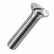 M1x10 Slotted Countersunk Screw Din963 A4 Pack 1000