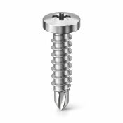 3.5x9.5 Pozi Pan Self Drilling Screw A2 Pack 1000