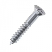 3.0x35 Pozi Countersunk Woodscrew A2 Pack 200