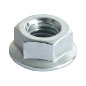 M20 Serrated Flanged Nut Din6923 Zinc Plated Gr.6 Pack 50