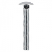 M8x40 Carriage Bolt DIN 603 A2 Pack 10