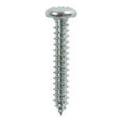 No8x3/4 Pozi Pan Ab Point Self Tapping Screw Zinc Plated Pack 14