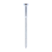 10x160 Coachscrew DIN 571 Zinc Plated Pack 25