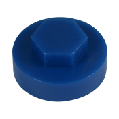 16 Hex Head Cover Cap Gentian Blue Pack 1000