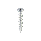 4.8x25 Unreinforced Frame Screw Zinc Plated Timco 100 Range Pack 1000