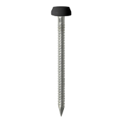 30x2.1 Polymer Headed Pin A4 Black (Head Diameter 6.2) Pack 60