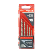2-6 HSS Standard Series Ground Drill Bit Set 5 Timco