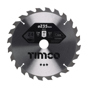 235x30x24T Circular Saw Blade Wood/Board Timco