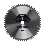 315x30x60T Circular Saw Blade Wood/Board Timco