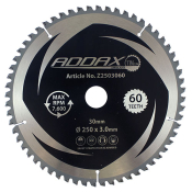 250x30x60T Mitre Saw Blade 0 degrees Fine Cut Timco