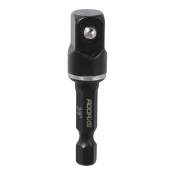 Impact Bit to 3/8 Socket Adaptor X6 Addax
