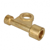 TIG Lug Style Connector 3/8 Unf RH Female x 5/8 Unf RH