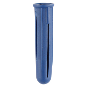 Plastic Wall Plug Blue Pack 40