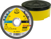 125x1.2x22.23 Metal Slitting Disc EDGE SPECIAL Klinspor Pack 25
