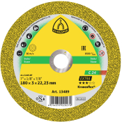 230x3x22.23 Stone Depressed Centre Cutting Disc C24 EXTRA Klinspor Pack 25