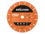 255x22.2 Segmented Diamond Disc Cutter Multi Material Blade Orange Evolution