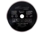 255x25.4 Continuous Diamond Mitre Saw Blade Black Masonry Evolution