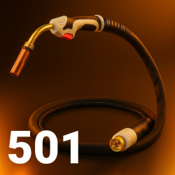 MIG 501 Torch and Torch Consumables