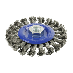 Twisted Knot Stainless Steel Wire Wheel Brush