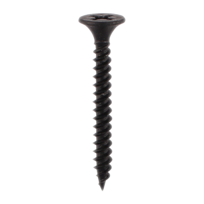 3.5x32 Phillips Bugle Fine Drywall Screw Black Pack 2000