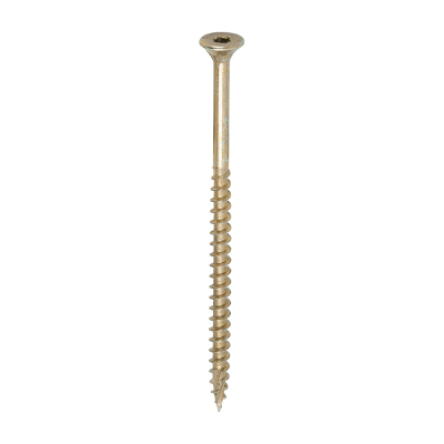 5.0x90 Torx Countersunk Multi Purpose Clamp Screw Zinc & Yellow Plated Timco C2 Range Pack 200