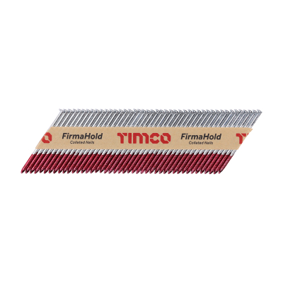 3.1x63 Collated Clipped Angled Ring Nail FirmaGalvanised FirmaHold Pack 3300