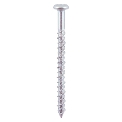 6.0x80 Torx Pan Masonry Screw Zinc Plated Timco Pack 100