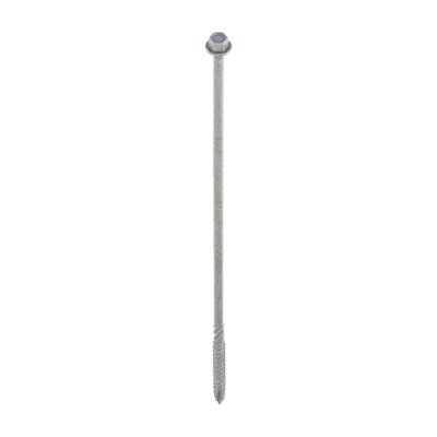6.7x250 Hex Countersunk Timber Screw Green Pack 50