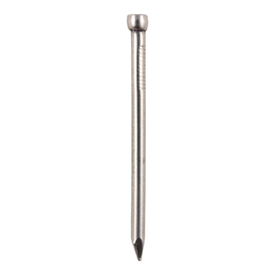 3.35x65 Round Lost Head Nail Bright Mild Steel Timco Firmahold Pack 1KG