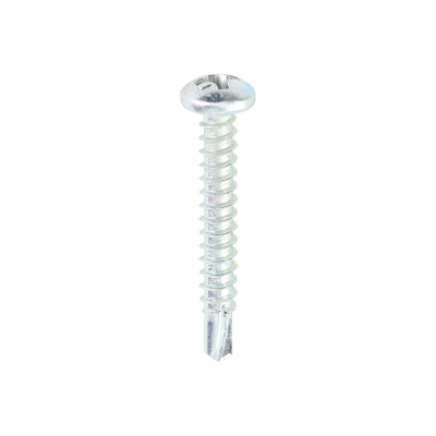 3.5x25 Phillips Pan Self Drilling Screw Zinc Plated Pack 1000