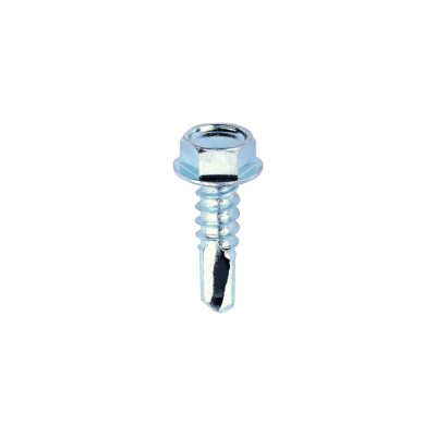5.5x19 Hex Metal to Light Section Steel S/D Screw Zinc Pack 500