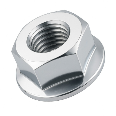 M10 Serrated Flanged Nut Din6923 A2 Pack 100