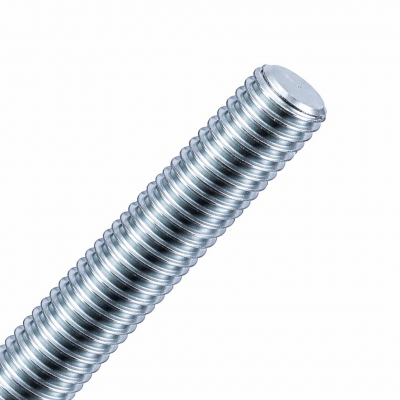 M3x1Mtr Studding DIN 976 Zinc Plated Gr.4.8 Ea