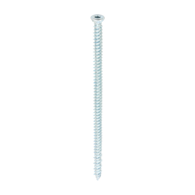 7.5x150 Torx Flat Countersunk Masonry Screw Zinc Plated Timco Pack 100