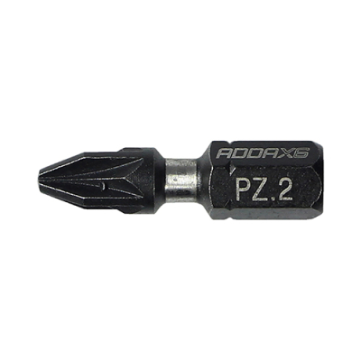 PZ2x25 Impact Driver Bit X6 Addax Pack 10