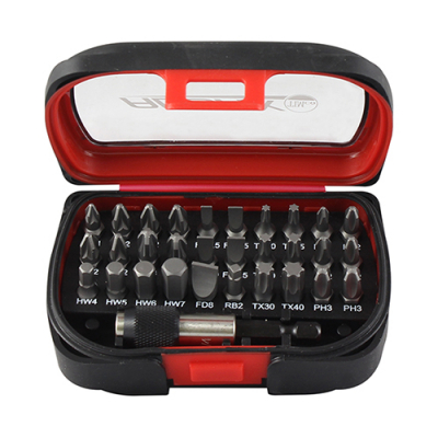 Mixed Driver Bit Set S2 Addax Pack 31