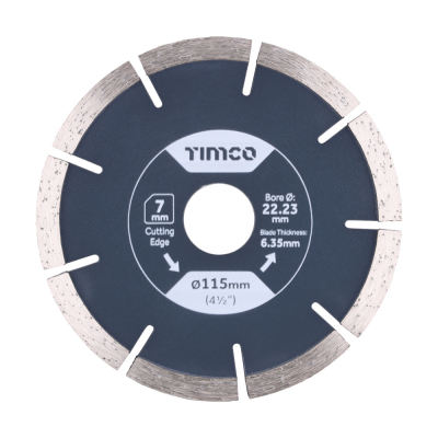 115x22.2 Mortar Raking Segmented Diamond Blade