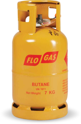 Flogas Butane 7Kg Cylinder UN 1011 Class 2.1