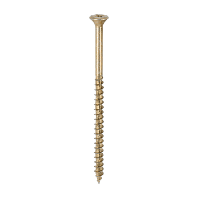 5.0x90 Pozi Countersunk Multi Purpose Screw Zinc & Yellow Plated Timco Velocity Range Pack 325