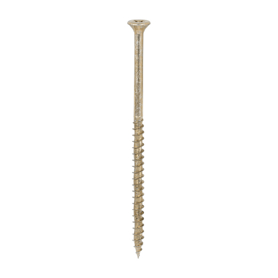 5.0x100 Pozi Countersunk Multi Purpose Screw Zinc & Yellow Plated Timco Velocity Range Pack 300