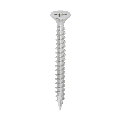 5.0x50 Pozi Countersunk Multi Purpose Screw A2 Timco Classic Range Pack 200