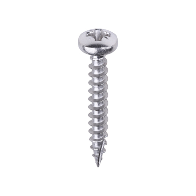 3.5x25 Pozi Pan Multi Purpose Screw A2 Timco Classic Range Pack 200